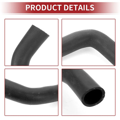 Radiator Hose for Honda Civic 1992-2000 Rubber Black 1 x Piece