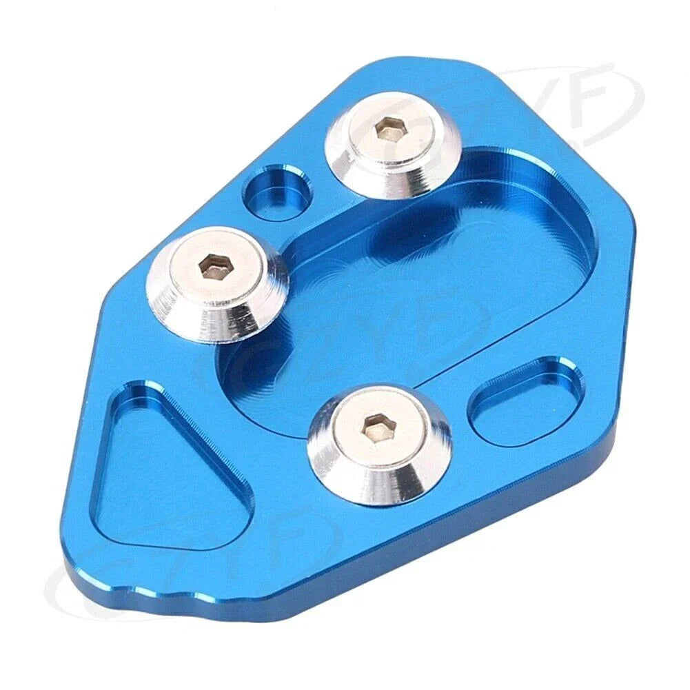 Side Kickstand Pad for BMW F800R, HP2 Sport (2008-2014) - Blue