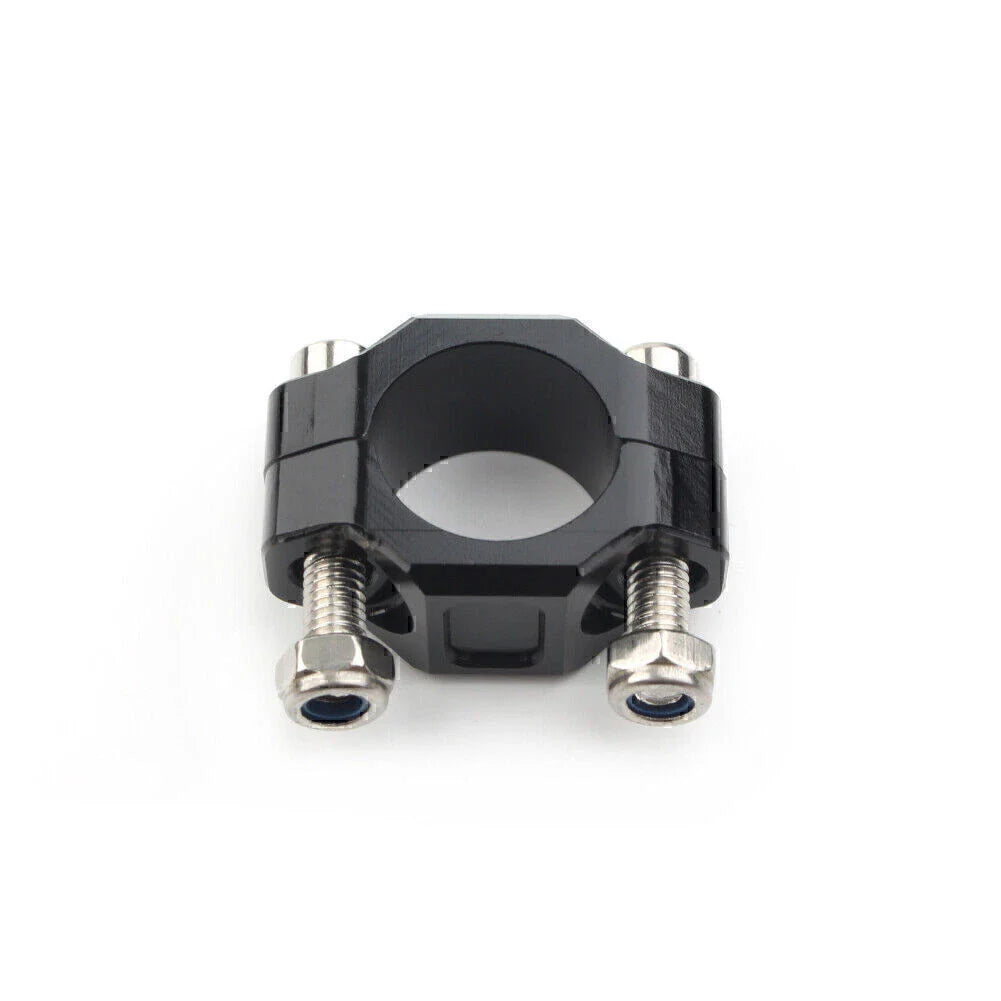1x Black CNC Rotating Clamp for Brake Clutch Perch 22mm 7/8" Handlebar