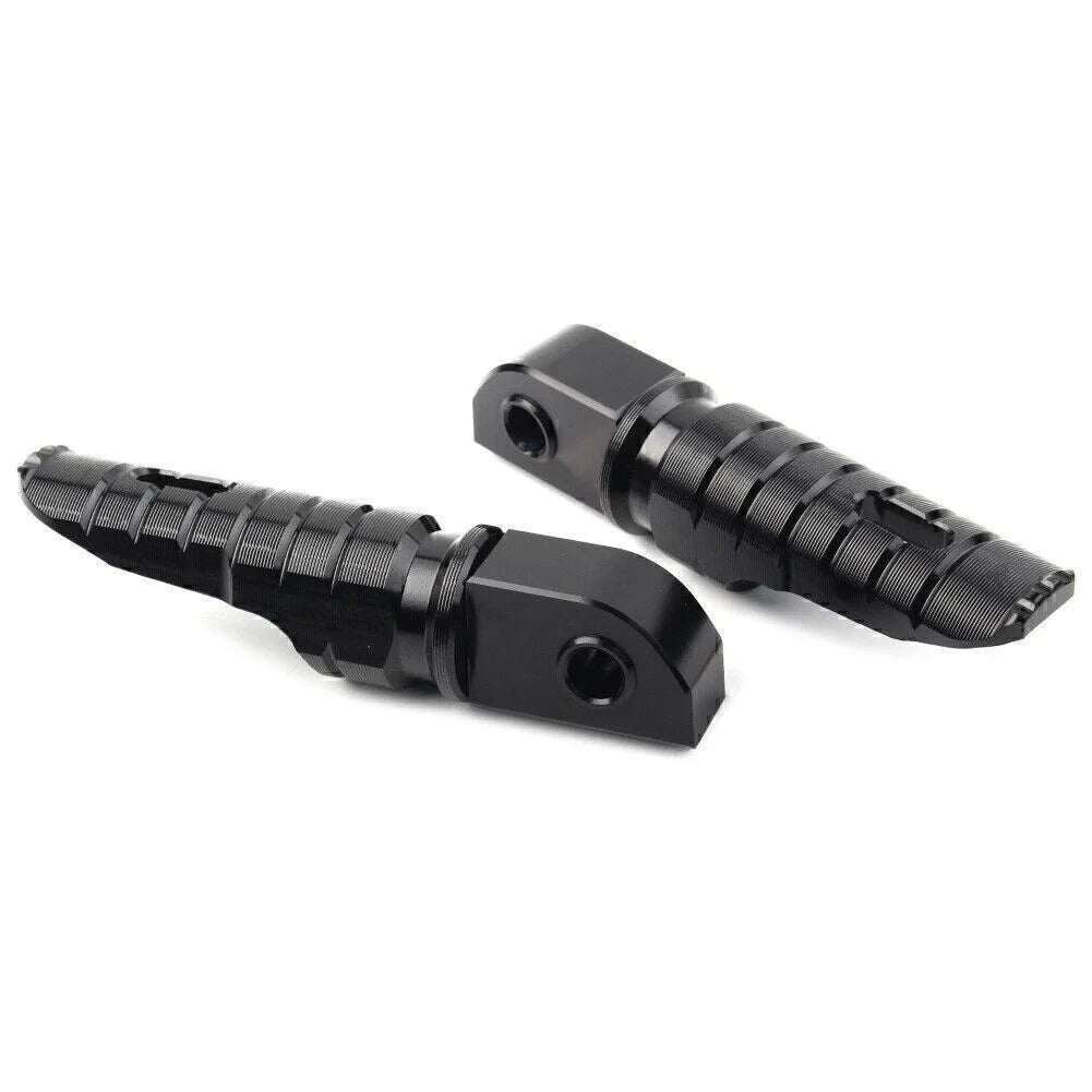 Rear Footrest Pegs Black for Street Scrambler 900 T100 (2016-2023) Pair
