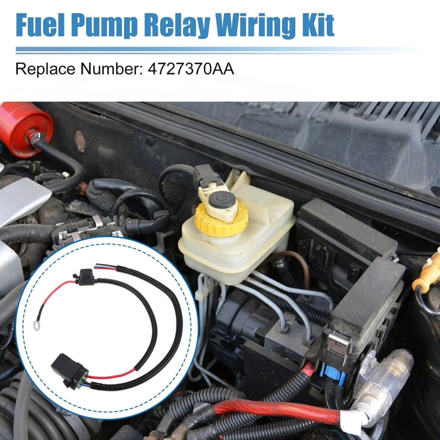 Car Fuel Pump Relay Wiring Set for Chrysler Town & Country (2011)