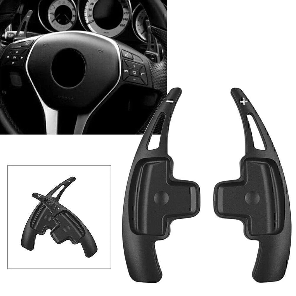 Steering Wheel Paddle Shift Extensions for Mercedes-Benz A B E R M GLK SLK (2012-2020)