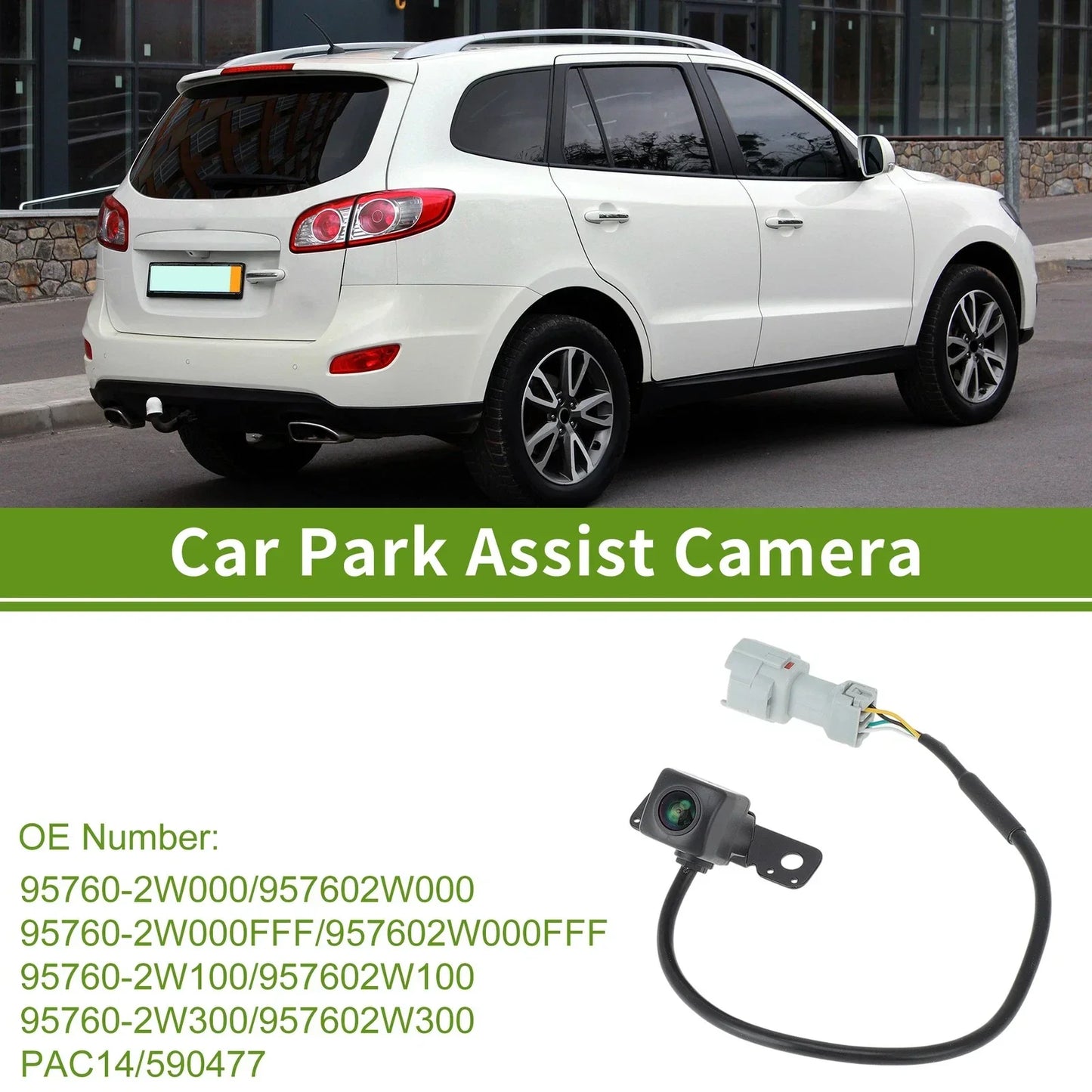 Rear View Backup Camera for Hyundai Santa Fe Sport 2.0L (2013-2016)