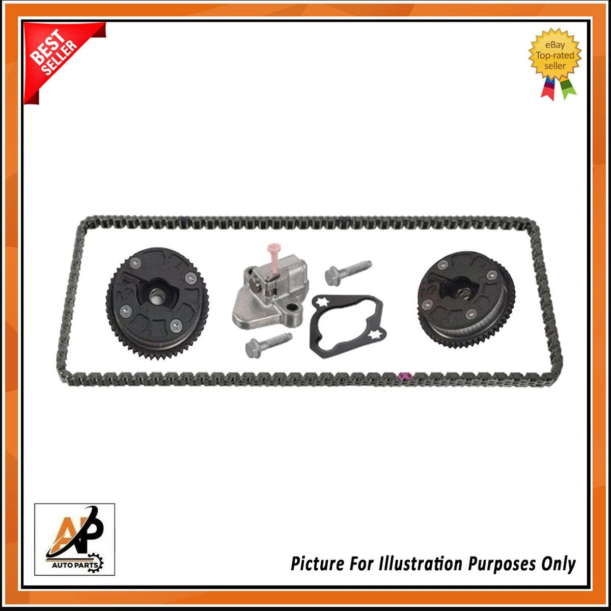 Engine Timing Chain Kit OEM Quality for Opel Astra Mokka 1.4 Turbo 4x4 (2013–2018)