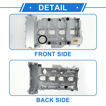 Front Engine Valve Cover w/ Gasket for Mercedes-Benz C 250 2012-2015