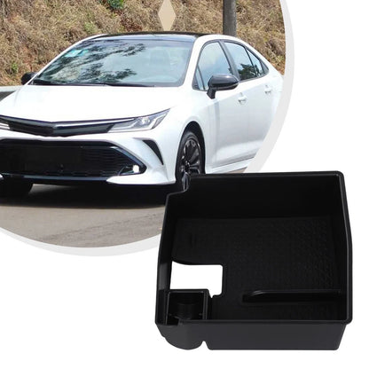 Sturdy ABS Car Storage Tray for Toyota Corolla (2019–2024)