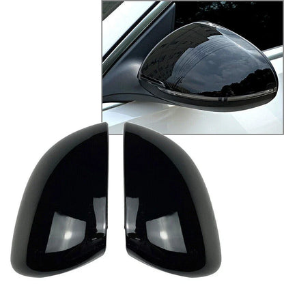 Black Rear View Mirror Covers for Mercedes Benz C-Class (2022-2023)