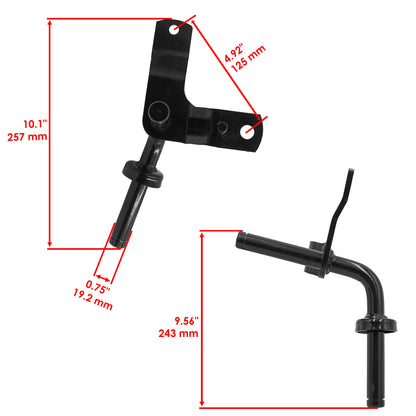 Caltric Steering Wheel Left Spindle Replacement for Husqvarna YT 140 H (2014–2018)