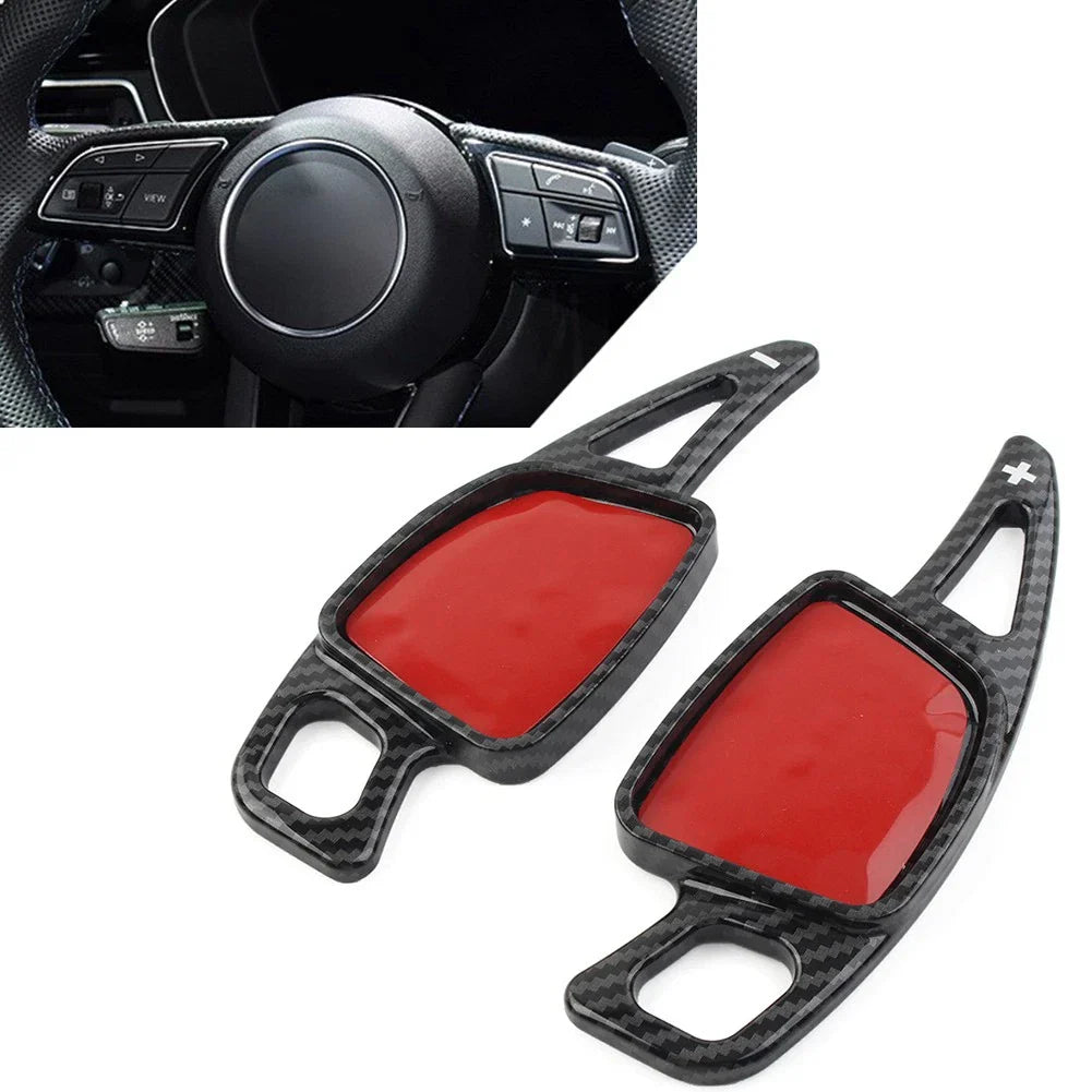Steering Wheel Paddle Shifter Extensions for Audi A3 A4 A5 A6 A7