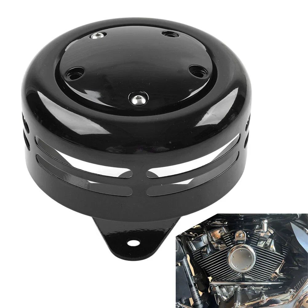 5 Hole Horn Cover for Harley Dyna Softail Sportster XL (1991-2023) Black