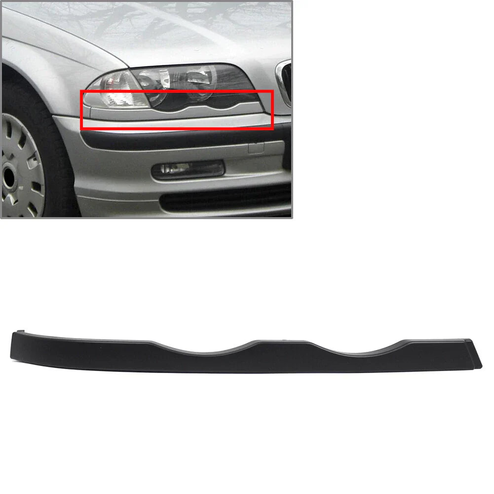 Front Bumper Headlight Trim for BMW 3 Series E46 (1997-2005)