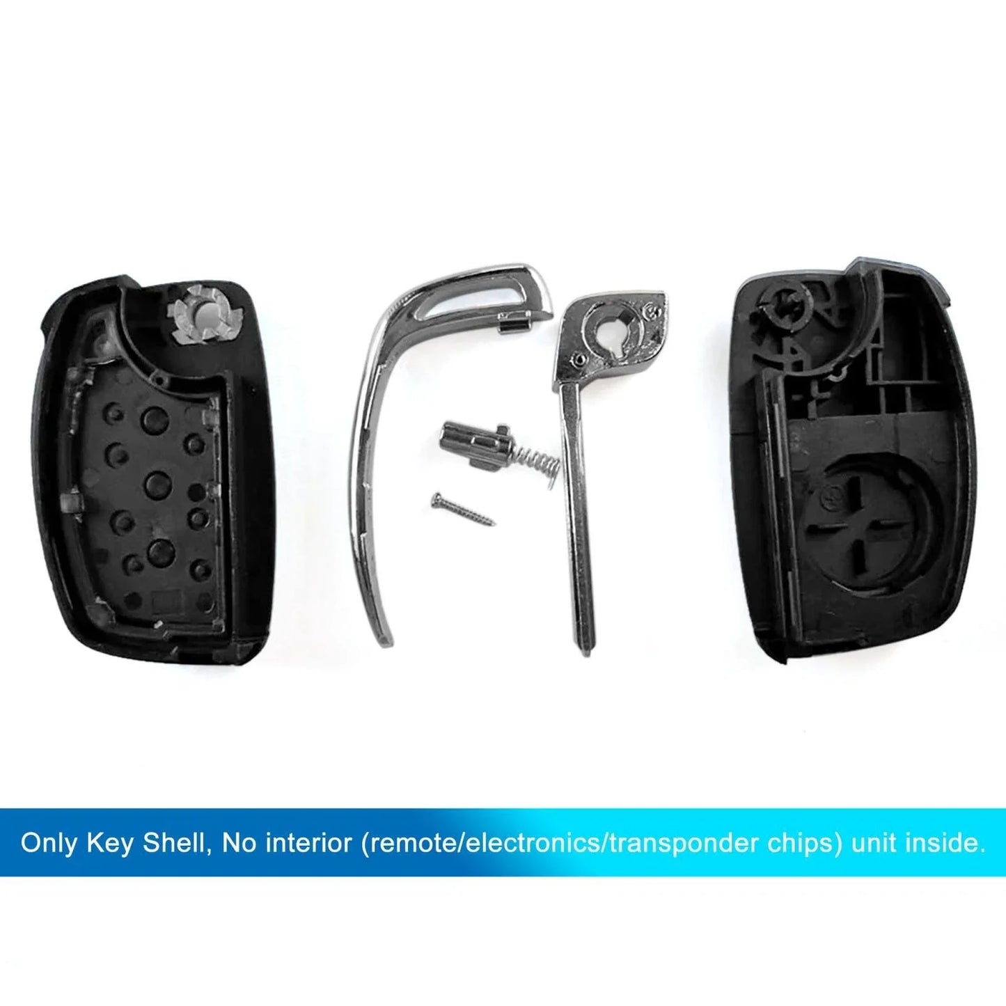 Key Fob Shell Case for Hyundai Santa Fe 2013-2015 3 Button