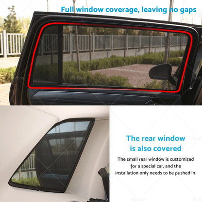 Magnetic Car Window Sun Shade Mesh for Mazda CX-8 2018-2023