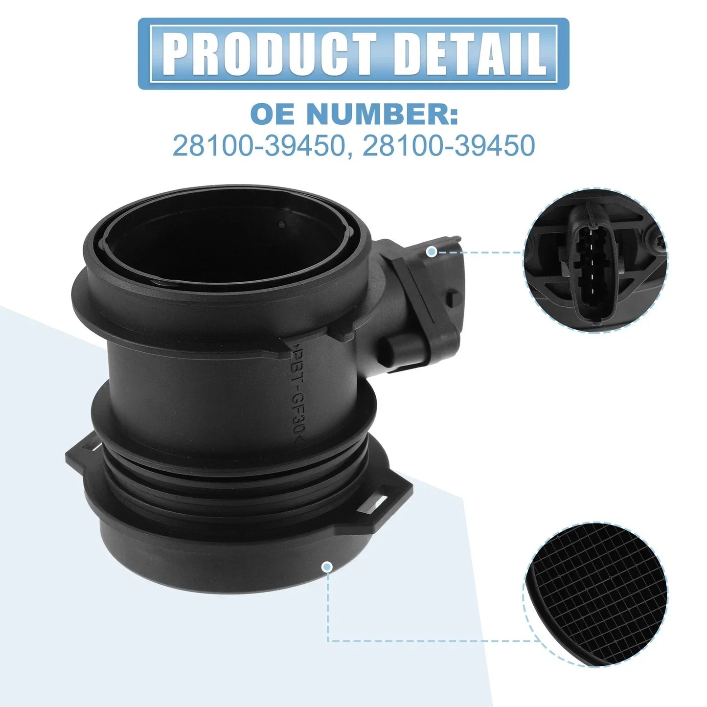 Mass Air Flow Sensor for Hyundai Santa Fe 3.5L (2003-2006)