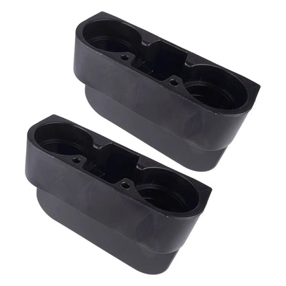 2 x Car Seat Cup Holder Organizer for Universal Fit Vehicles