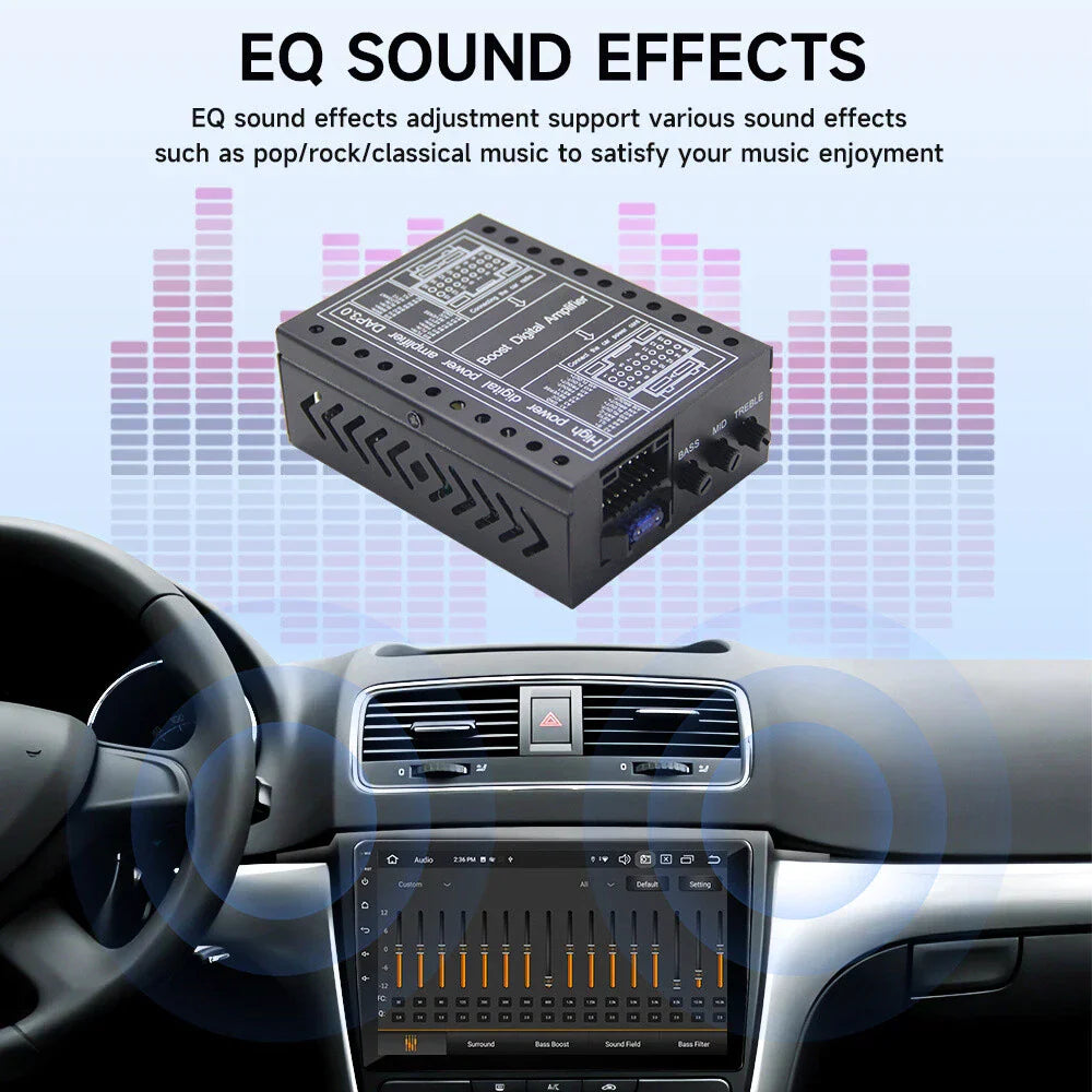 16PIN Car Amplifier for Aftermarket Android Multimedia Navigation System