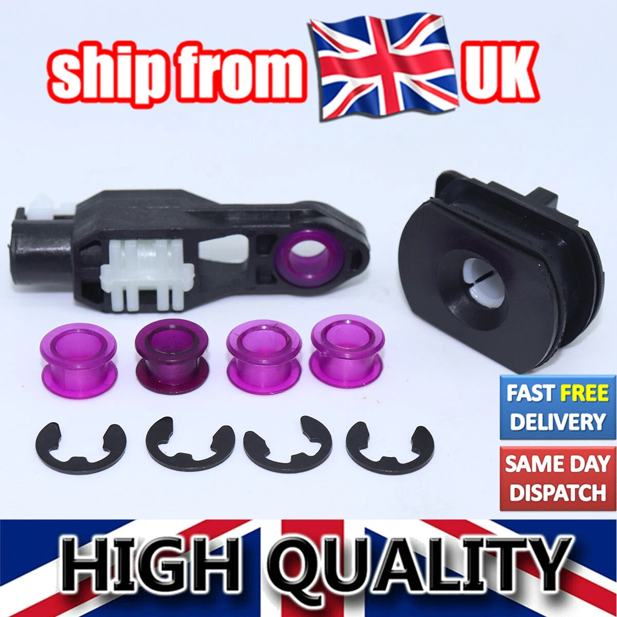 Gear Shifter Cable Bushing Lever Linkage Connector for Suzuki Swift (2005–2018)