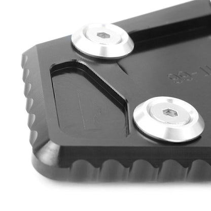 Kickstand Side Stand Enlarger Foot Plate Black for BMW K1600GT/1600GTL (2011-2015)