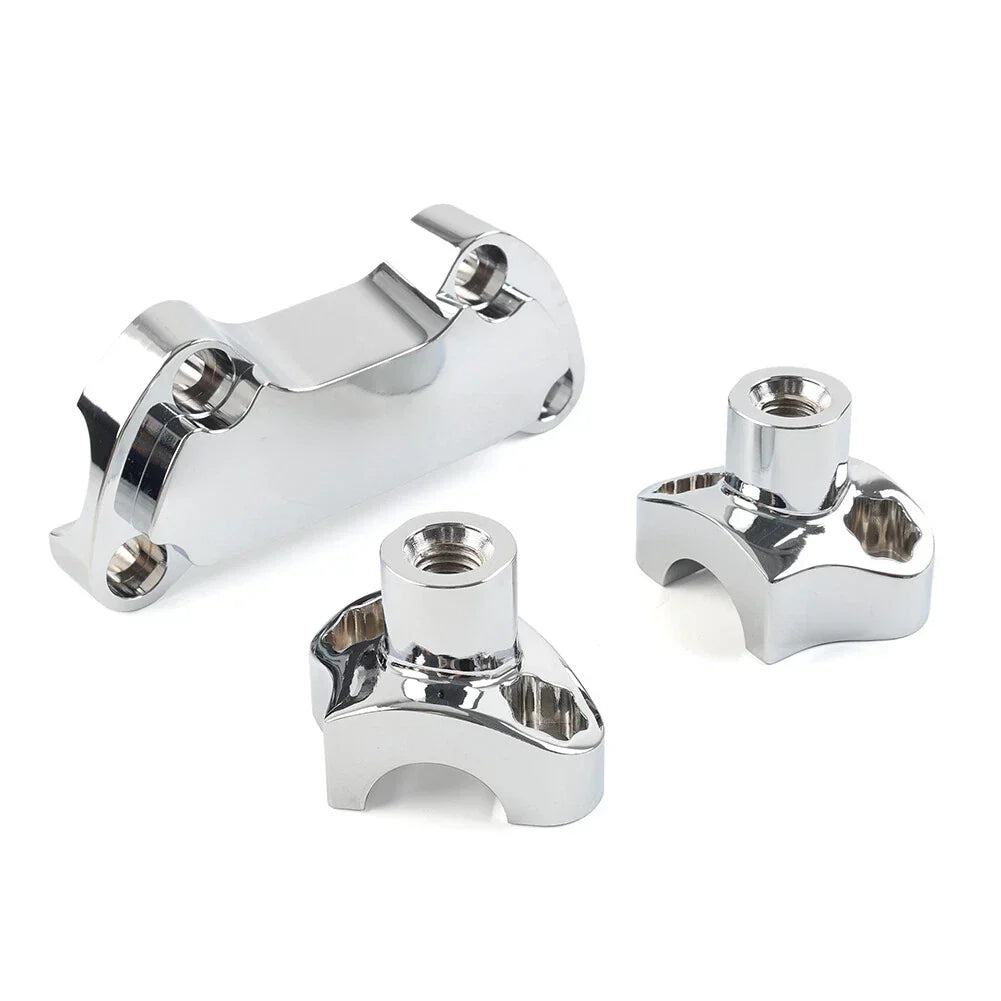 7" Handlebar Risers Top Clamp for Harley Dyna Softail Sportster