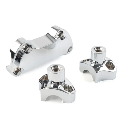 7" Handlebar Risers Top Clamp for Harley Dyna Softail Sportster
