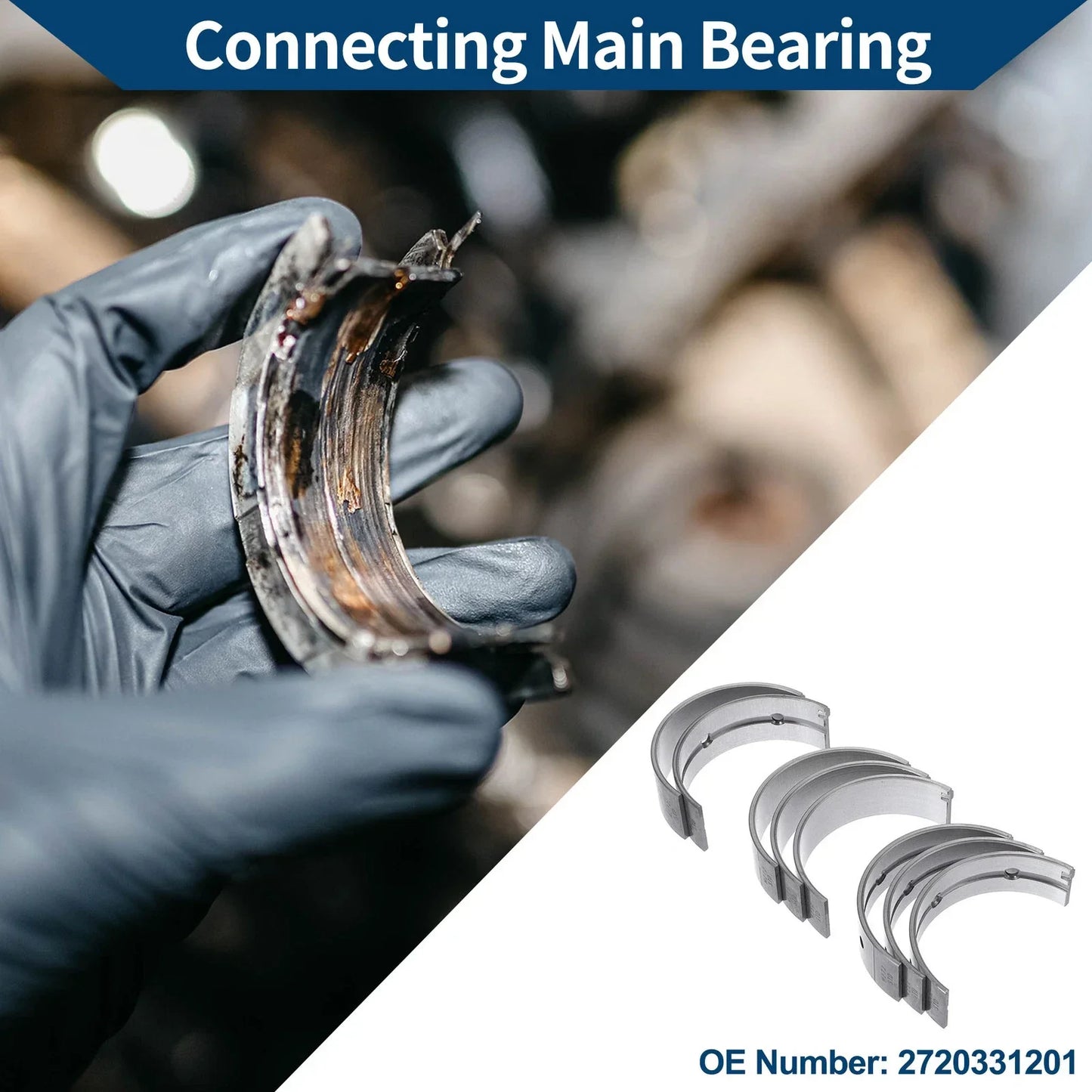 Main Bearing Set for Mercedes-Benz C230 (2006-2009)