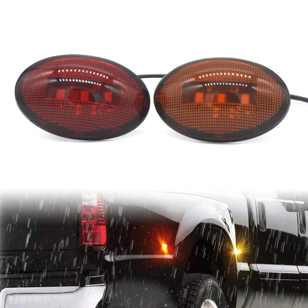 3 x LED Side Marker Lights for Car Bus Truck Trailer Lorry Motorhome