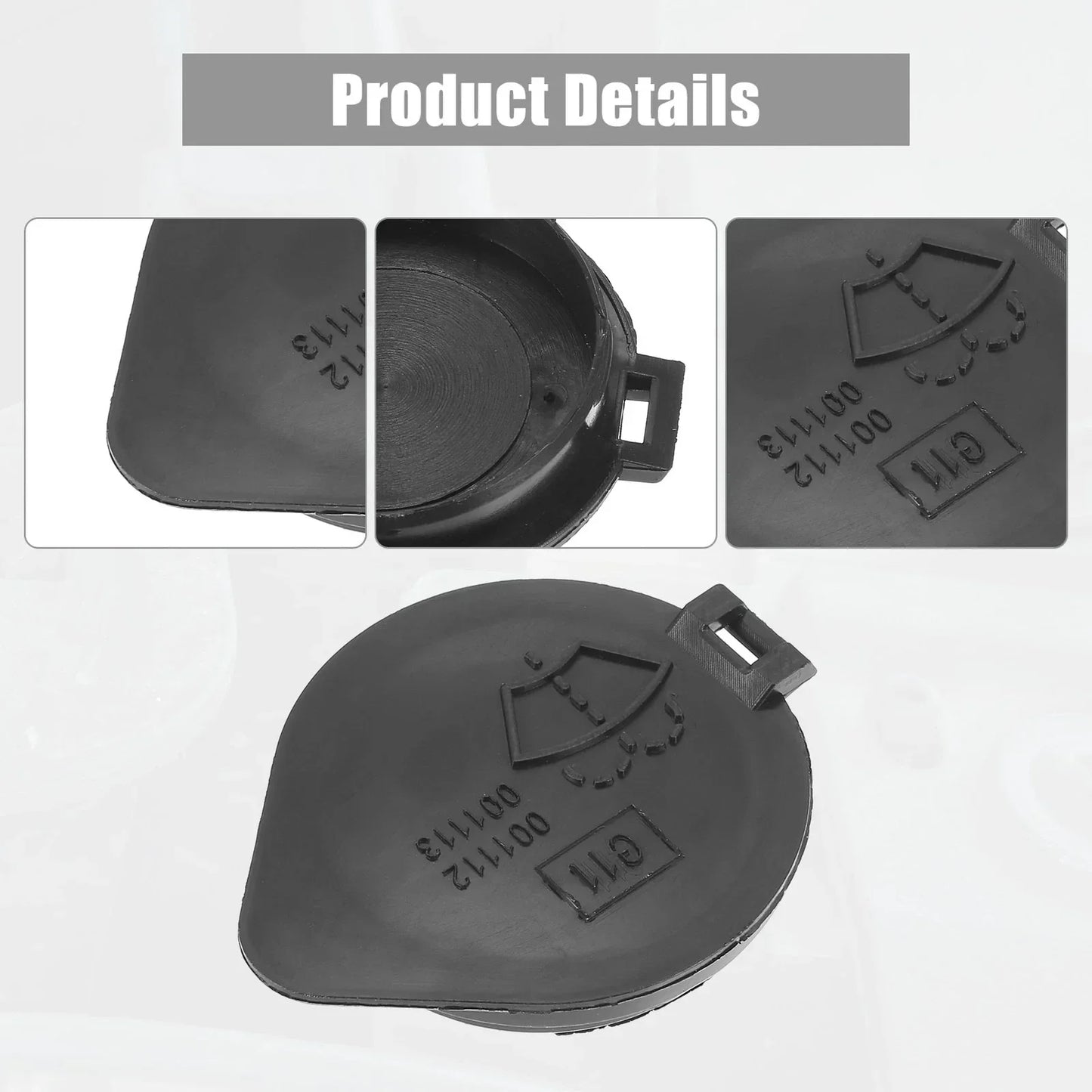 2 x Windscreen Washer Fluid Reservoir Caps for Toyota Lexus