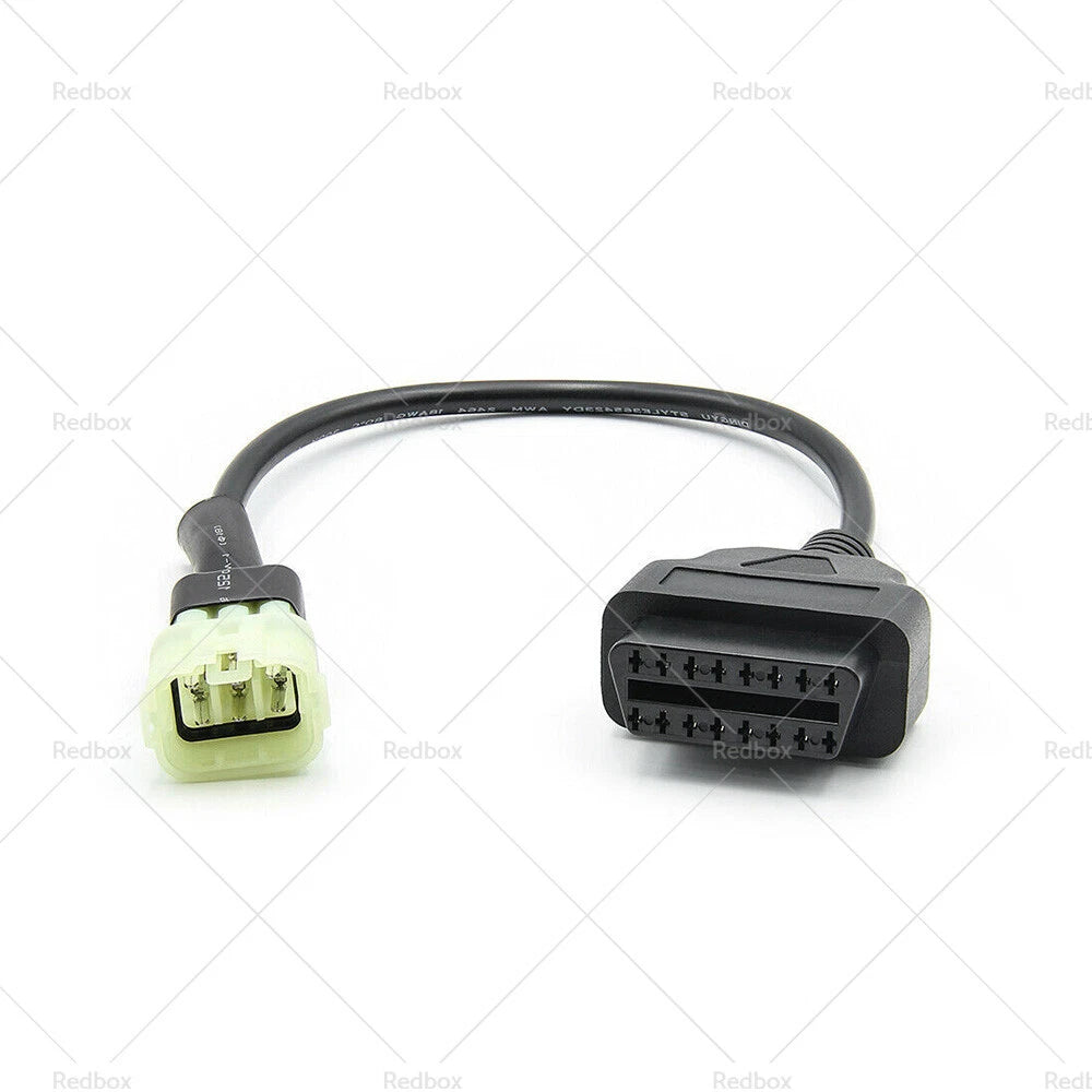KTM 6 Pin to OBD 16 Pin Adapter Diagnostic Cable Connector