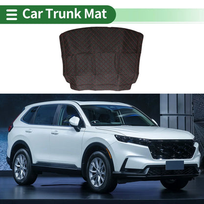 Heightened Edge Cargo Liner Rear Trunk Mat for Honda CRV (2023-2024) Black XPE