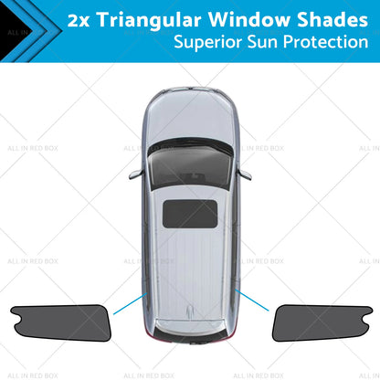 Triangular Window Shades for LDV G10 (2014-Present) UVB & UVA Protection