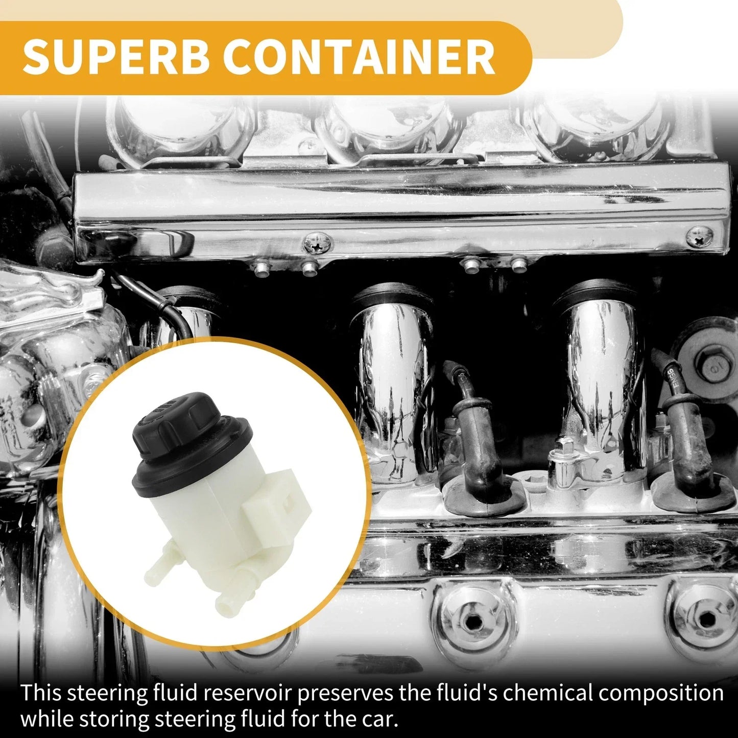 Power Steering Reservoir for Hyundai Santa Fe (2001-2006)