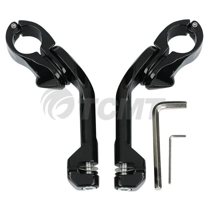 1.25" Engine Guard Foot Peg Mount for Harley/Honda/Kawasaki