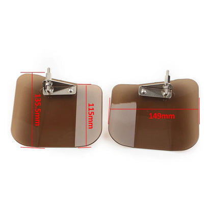Motorcycle Air Wing Windshield Deflector Mirrors for Honda GL1800 F6B