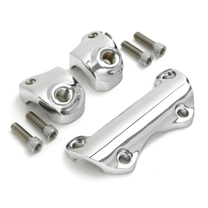 Handlebar Risers Top Clamp for Harley Touring Road King Glide (1988-2023)