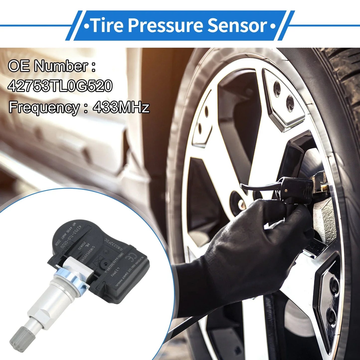 TPMS Sensor for Honda Accord 2013-2018 (2 x Sensors)