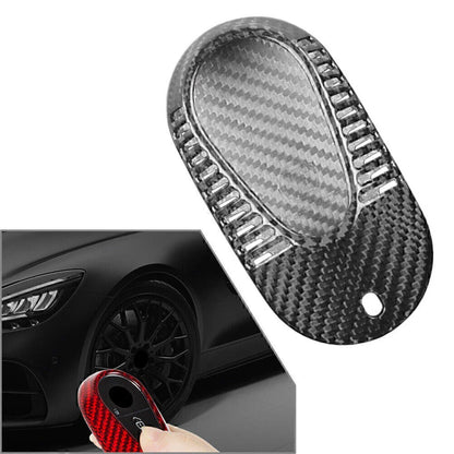 Carbon Fiber Key Fob Case Cover for Mercedes Benz S Class S400 S450L (2021)