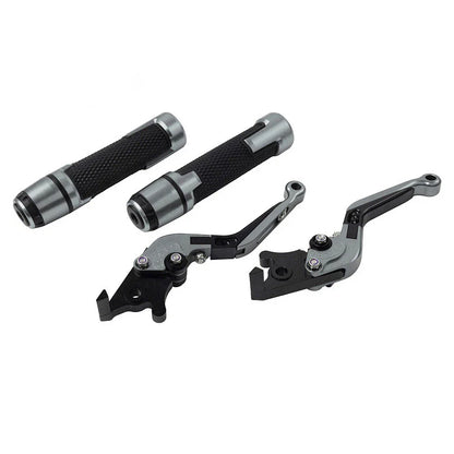 Titan Extendable Brake Clutch Levers Grips Set for Suzuki GSX1400 (2001-2008)