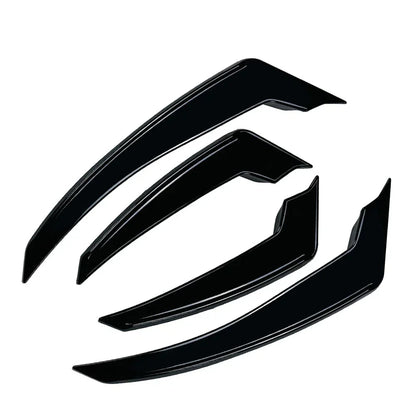 Glossy Black Front Bumper Side Air Vent Trim for Alfa Romeo Stelvio (2017-2025)