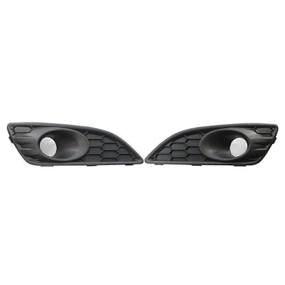 Front Bumper Grilles Fog Light Covers  Left & Right for Ford Fiesta (2012-2016)