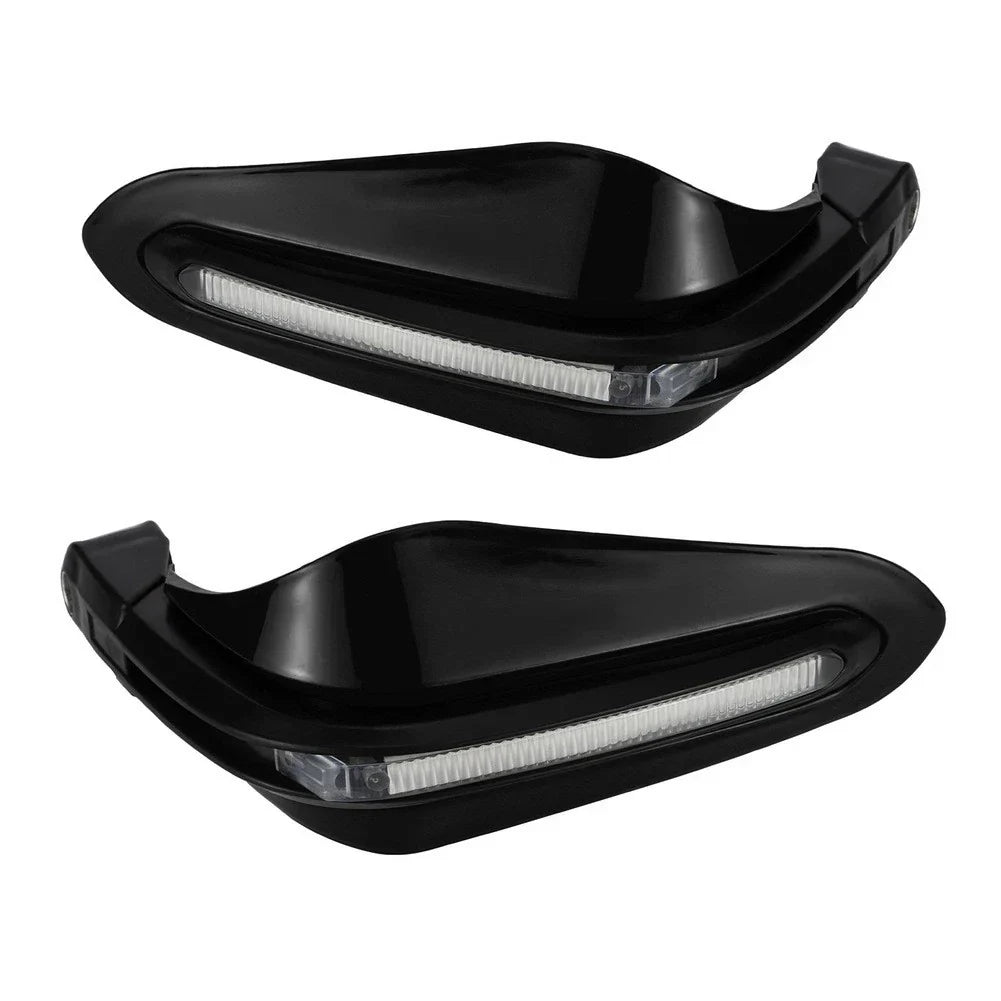 With LED Light ABS Handguard 15-22mm Handlebar Protector
