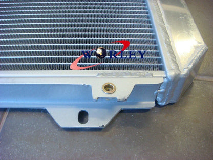 Aluminum Radiator & Fans for Toyota Corona ST141 2.0L 1983-1987