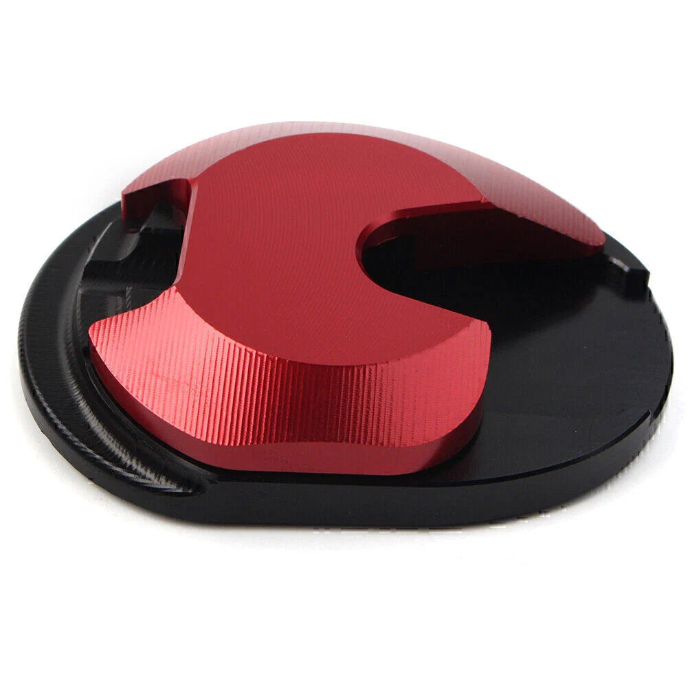 Red Side Kickstand Foot Support Pad for Honda ADV 150 (2019-2021)