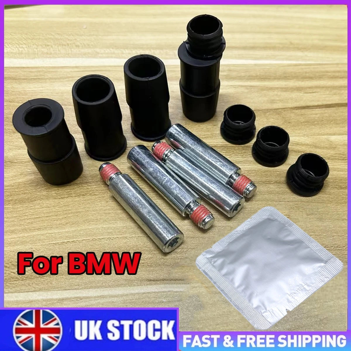 Rear Brake Caliper Slider Guide Pins Kit for BMW X2 1 3 4 Series (UK)(2017–2022)