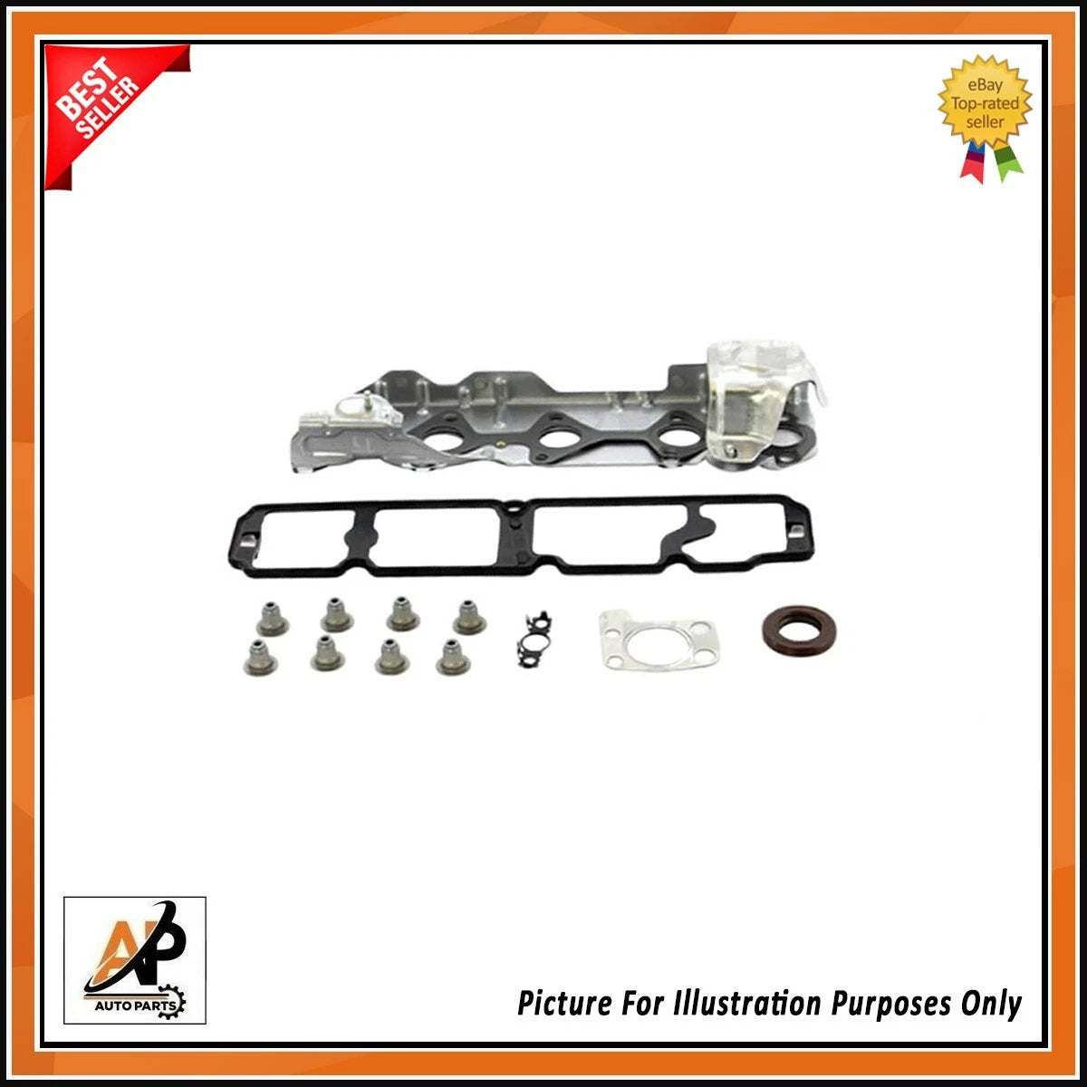 Cylinder Head Rebuild Kit for Citroen Peugeot 1.6 HDI DV6C (2009–2017)