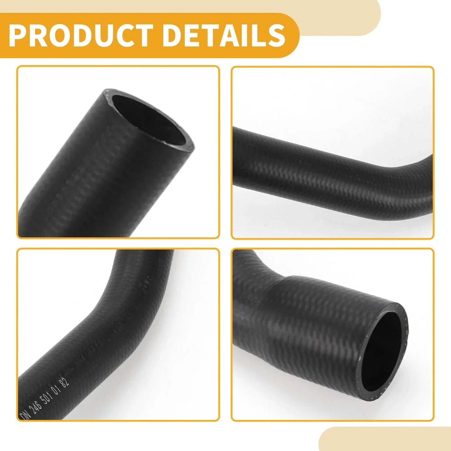 Radiator Coolant Hose for Mercedes GLA250 GLA45 AMG (2015-2020)