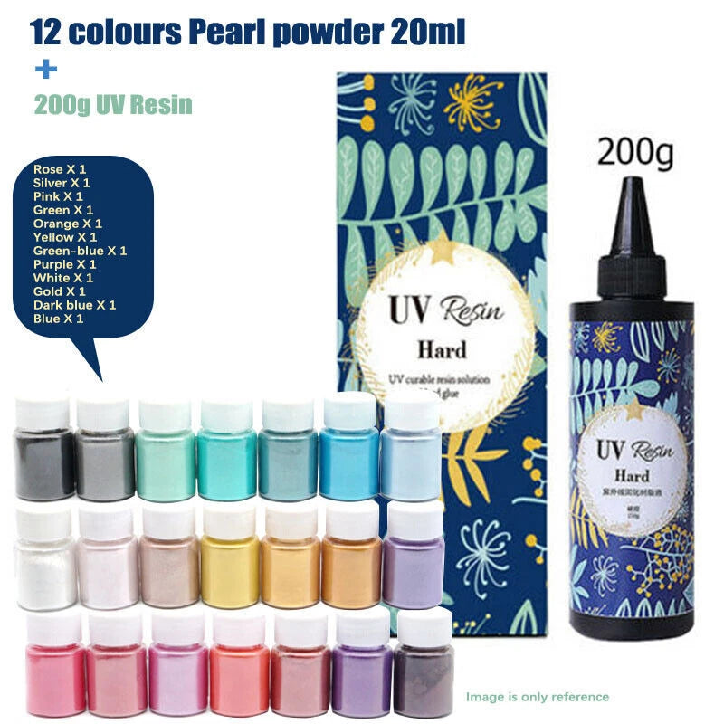 Clear UV Resin Epoxy Casting Pigment Paste for Crafts