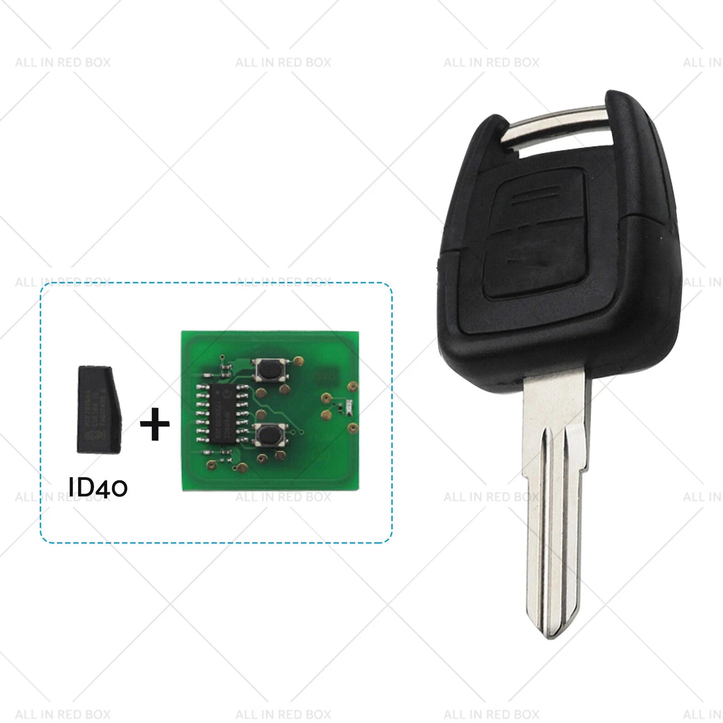 Remote Key for Holden Astra TS (1998-2004) 433MHz ID40 2 Buttons