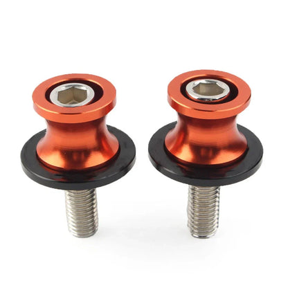 8MM Swingarm Spools Slider Stand Screws for KAWASAKI ZX6R (2012-2021) Orange