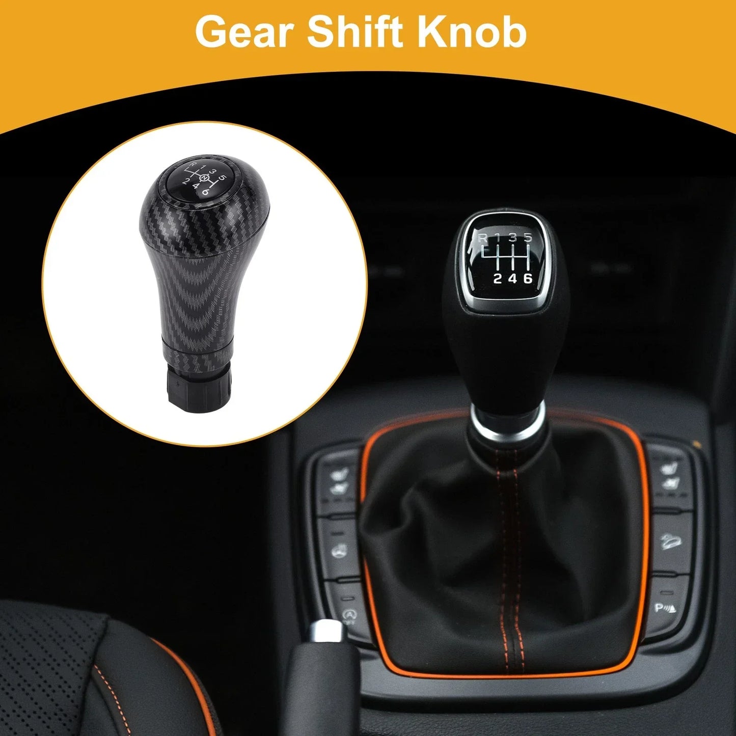 6 Speed Gear Shifter Knob for Mercedes-Benz C-Class W204 (2007-2014)