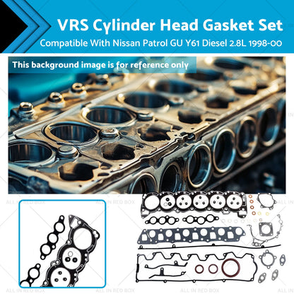 VRS Cylinder Head Gasket Set for Nissan Patrol GU Y61 Diesel 2.8L (98-00)